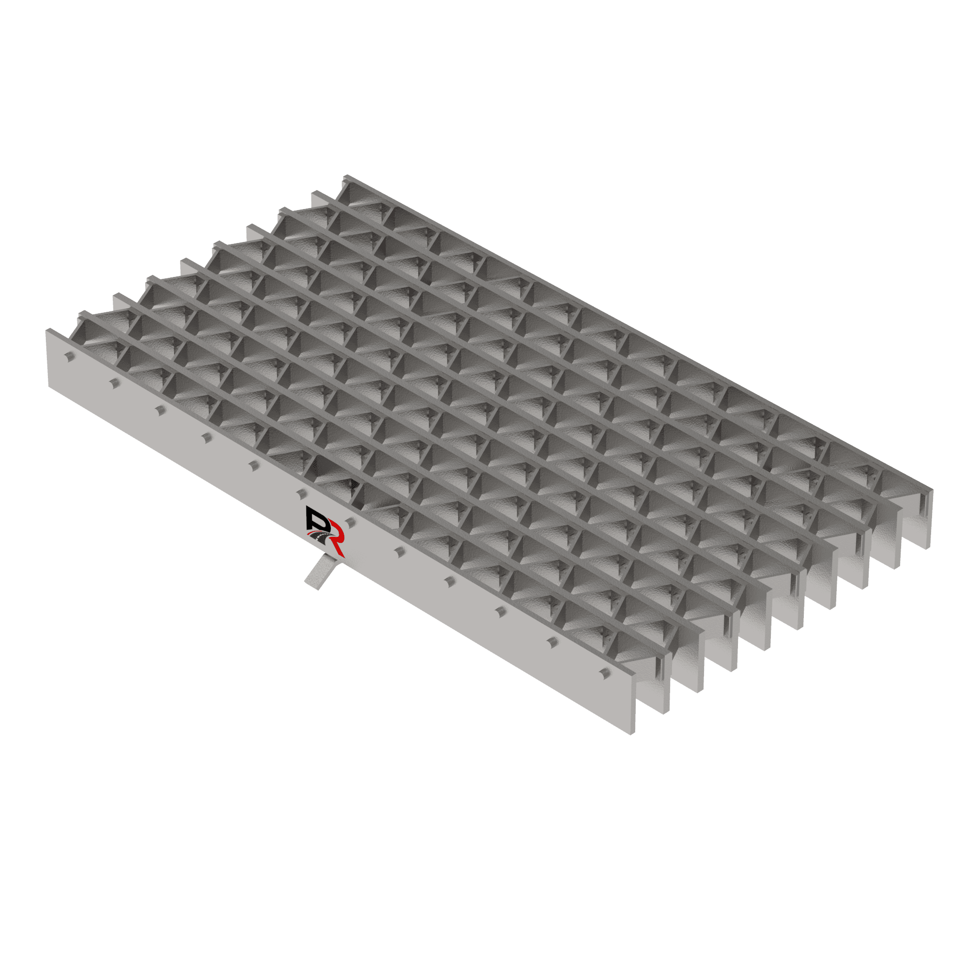 Galvanized Reticuline Grate with Mechanical Lock